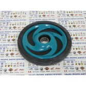 WHEEL,IDLER,SCRL,TEAL